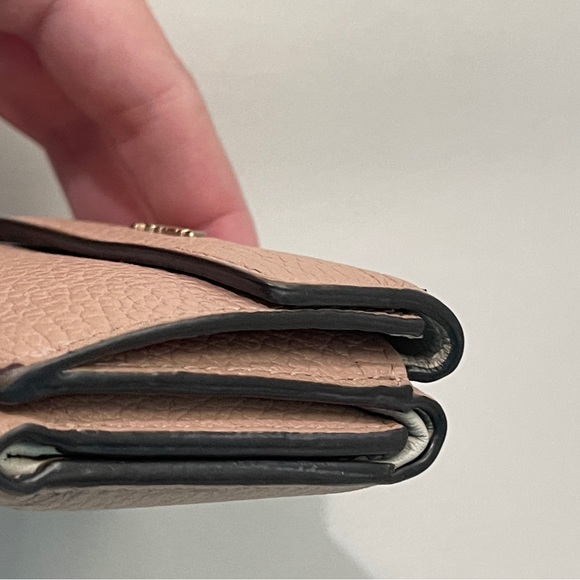 Furla compact wallet, tan NWOT - Picture 3 of 8